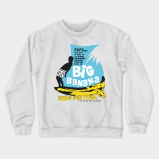 Big Banana Surf Crewneck Sweatshirt